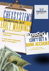 ChexSystems/EWS Removal EBook (DYI)