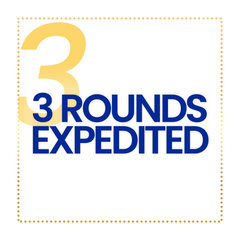 3 Rounds Expedited